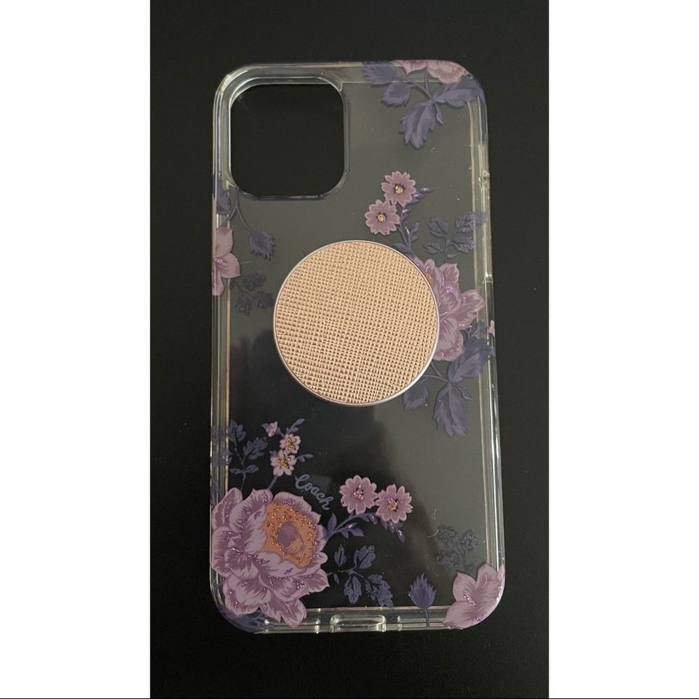 iPhone 12/12 Pro Coach Case w PopSocket